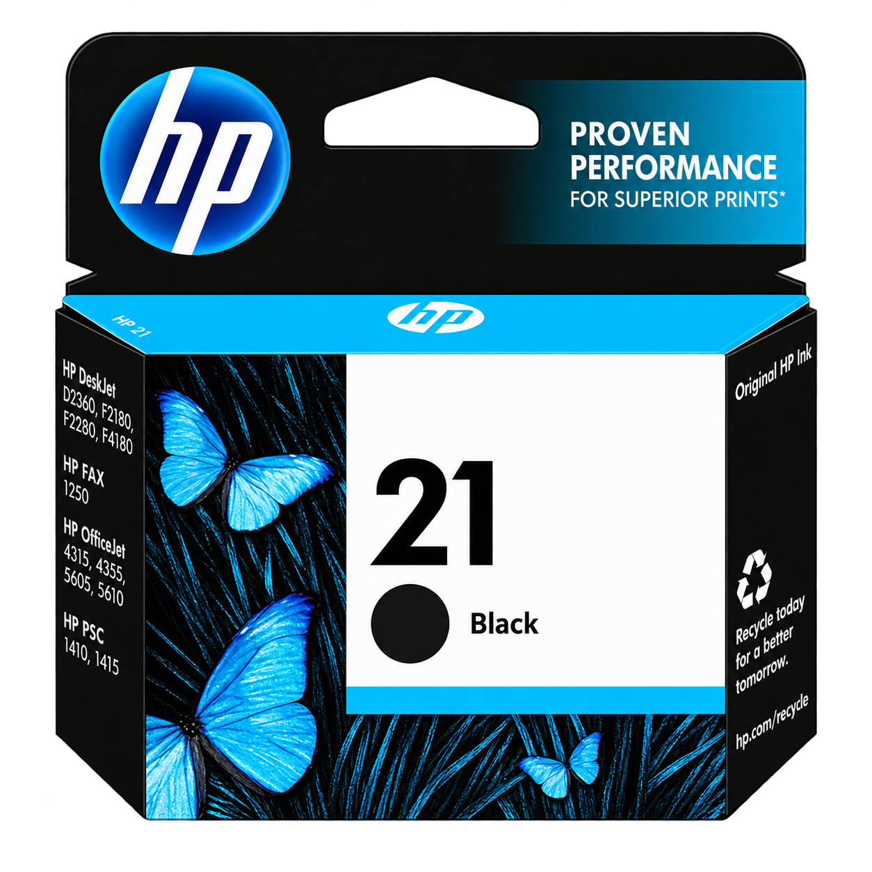 HP 21 Black Original Ink Cartridge