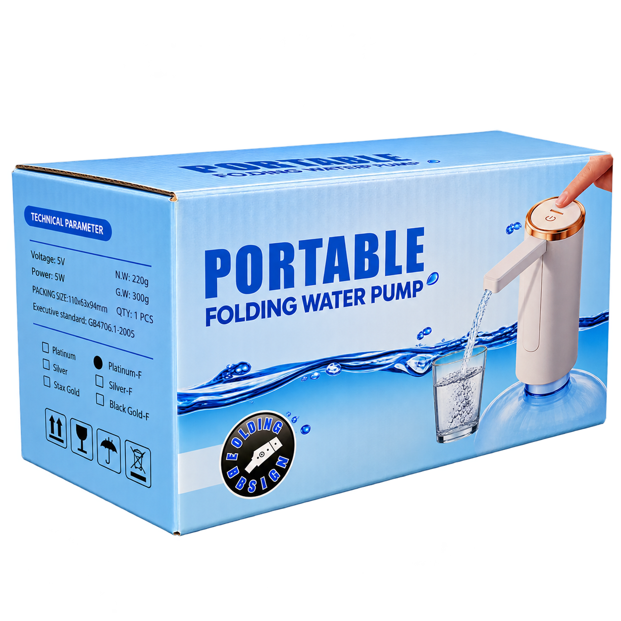 Portable Folding Water pump