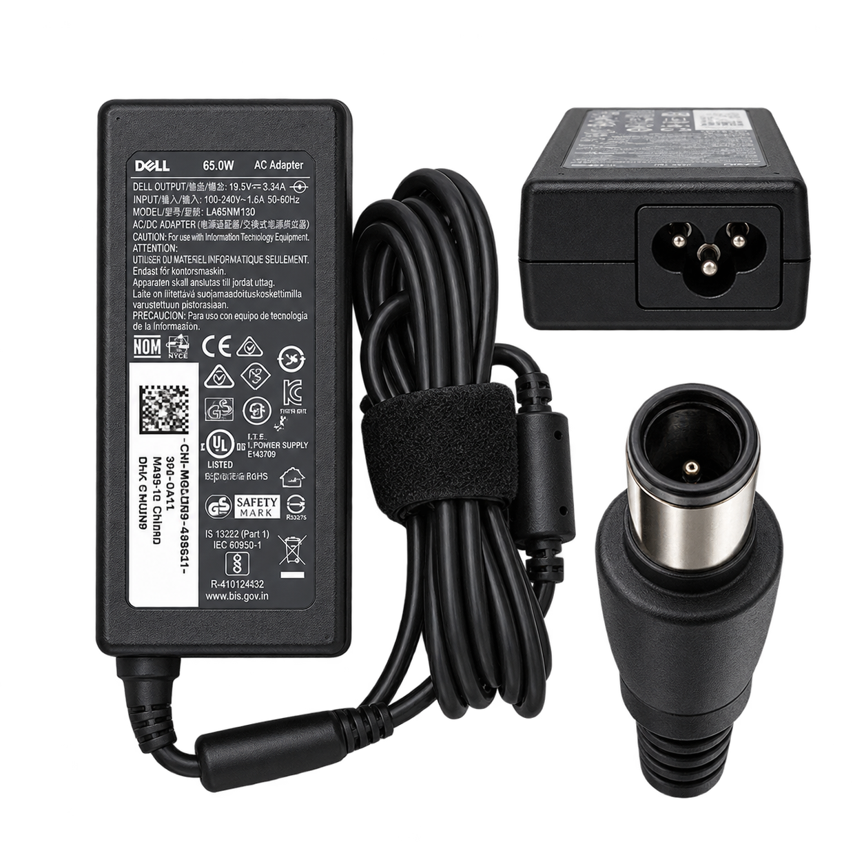 Dell Big Pin 19.5V 3.34A 65W Original Laptop Adapter