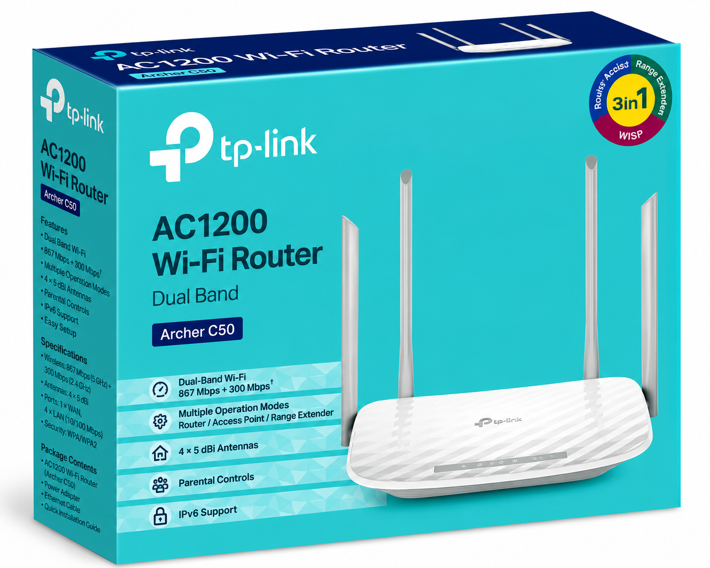 AC1200 Wireless Dual Band Router