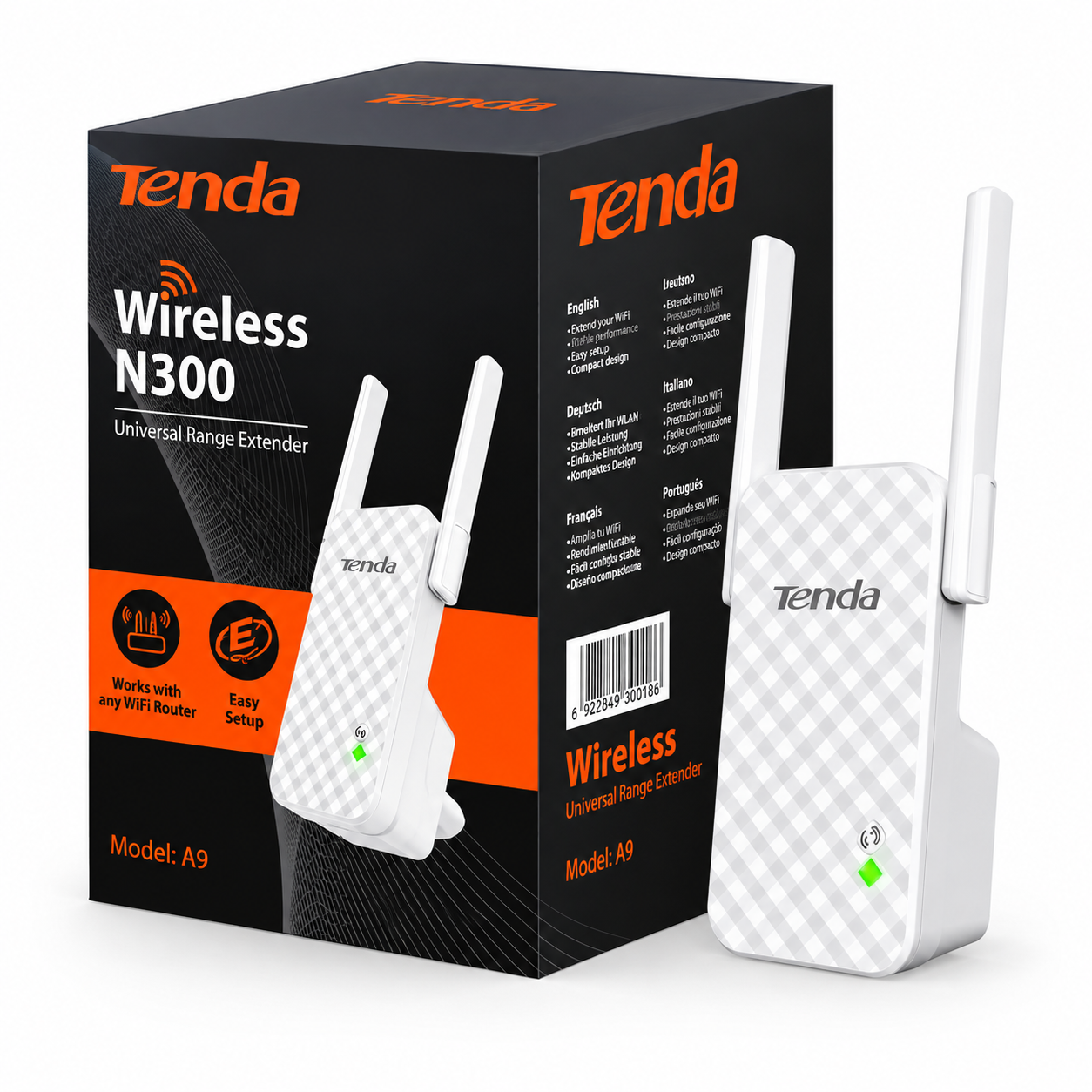 Tenda Model A9 Range Extender