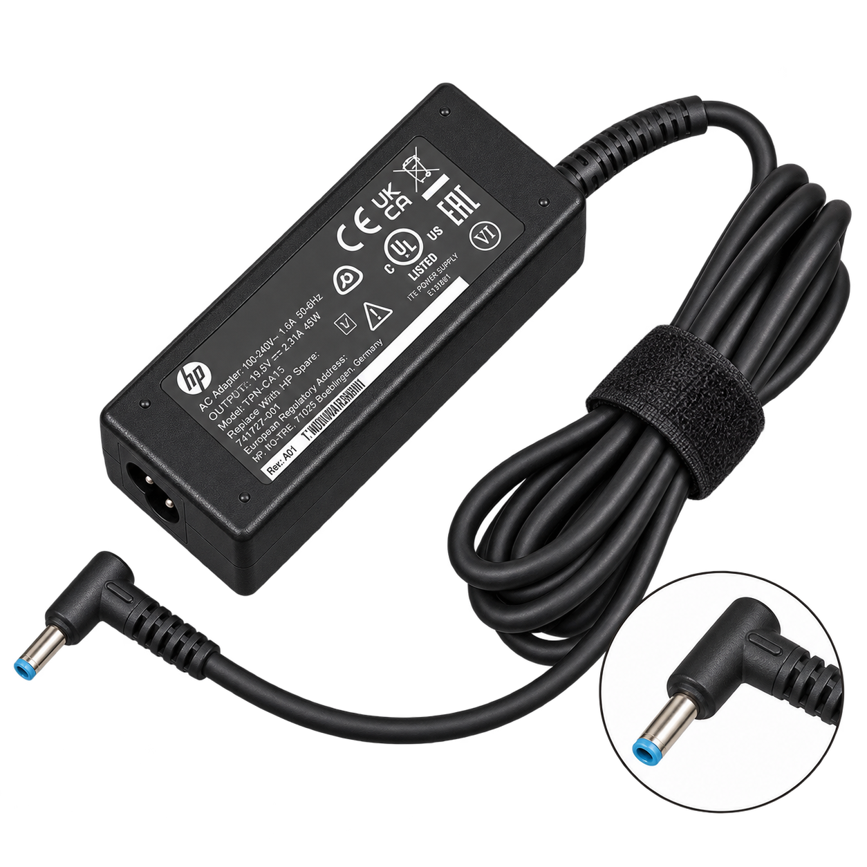 HP 19.5V 3.33A 65W AC Power Adapter Charger