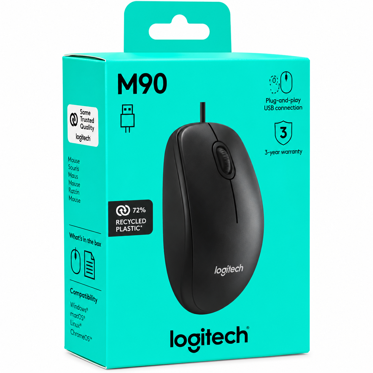 Logitech M90 Wired Mouse