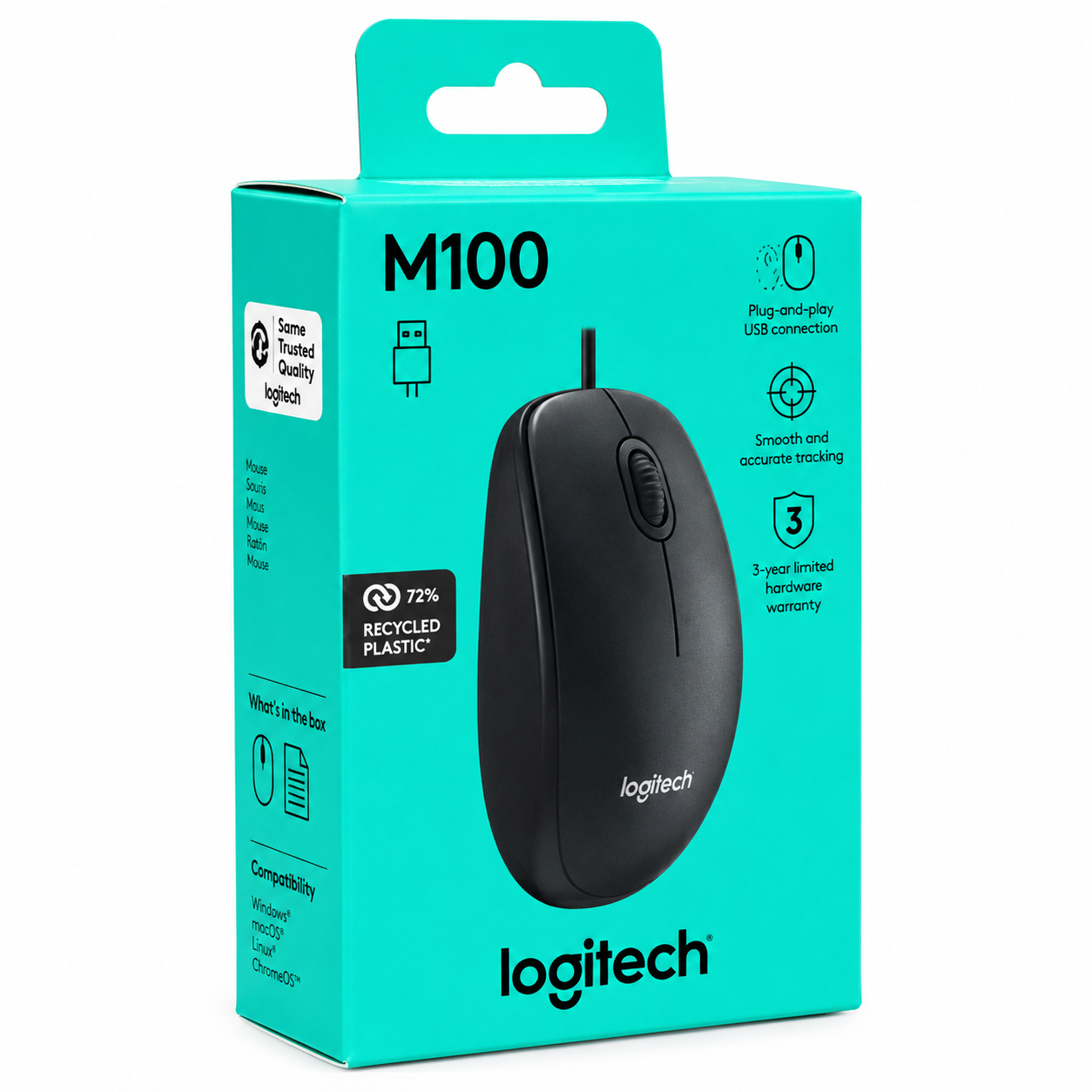 M100 Corded Mouse