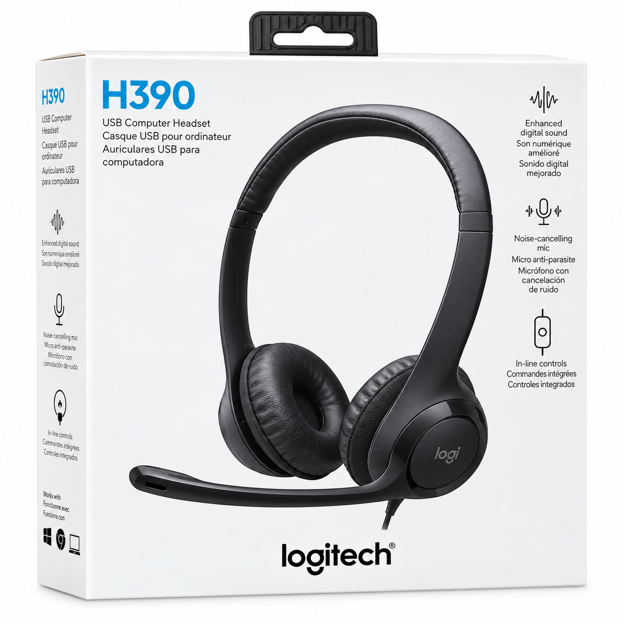 H390 USB Computer Headset