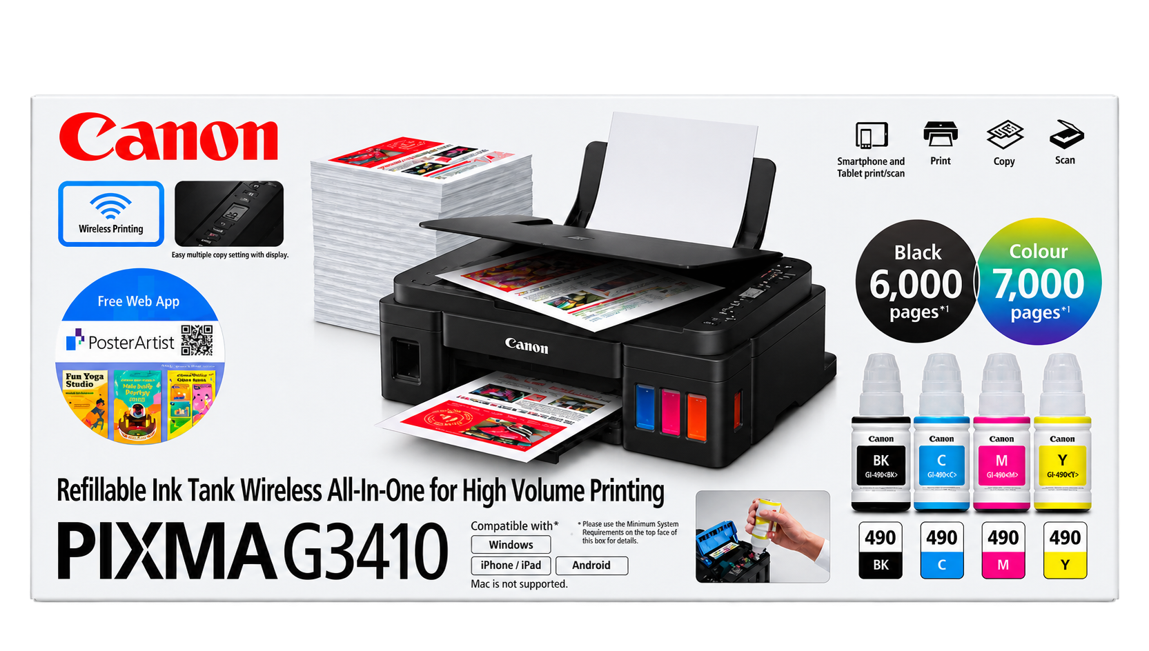 Canon PIXMA G3410